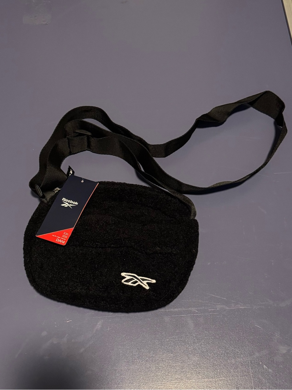 Reebok Black Fleece Belt Bag
